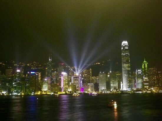 インターコンチネンタル香港の夜景