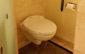 グランドハイアットジャカルタの部屋のトイレ