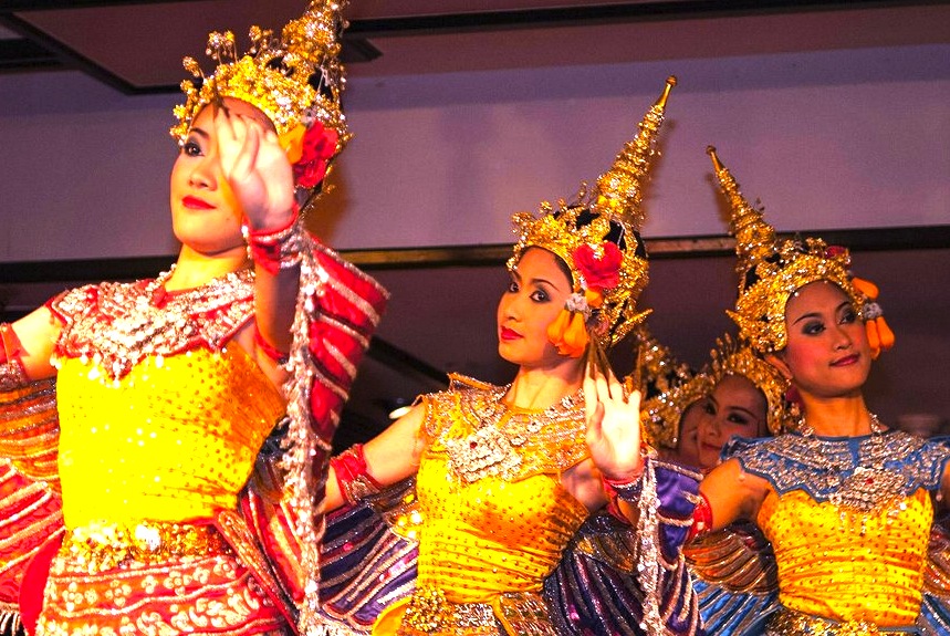 タイ舞踊-バンコク-サラリムナーム-オリエンタルホテル-3