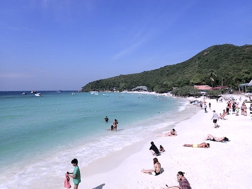 パタヤ-ラン島-ティエンビーチ-Tien Beach
